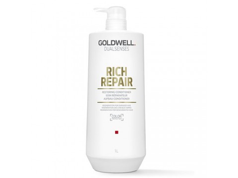 GOLDWELL Kondicionierius Pažeistiems Plaukams Goldwell Rich Repair Restoring Conditioner 1000ml GOLDWELL Kondicionierius Pažeistiems Plaukams Goldwell Rich Repair Restoring Conditioner 1000ml